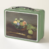 Edouard Manet – 果実のバスケット メタルランチボックス (裏面)