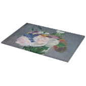 Edouard Manet – 水晶の花瓶の花 カッティングボード (角)