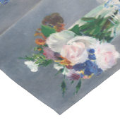 Edouard Manet – 水晶の花瓶の花 ショートテーブルランナー (コーナー)