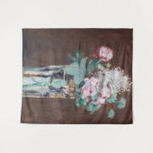 Edouard Manet – 水晶の花瓶の花 タペストリー (正面(横))