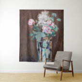 Edouard Manet – 水晶の花瓶の花 タペストリー (インサイチュ)