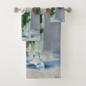 Edouard Manet – 水晶の花瓶の花 バスタオルセット (インサイチュ)