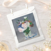 Edouard Manet – 水晶の花瓶の花 フェイバーバッグ (クリップ留めされた状態)