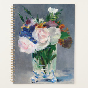 Edouard Manet – 水晶の花瓶の花 プランナー手帳