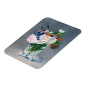 Edouard Manet – 水晶の花瓶の花 マグネット (左側)