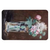 Edouard Manet – 水晶の花瓶の花 マグネット (横)