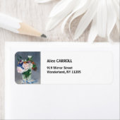 Edouard Manet – 水晶の花瓶の花 ラベル (インサイチュ)