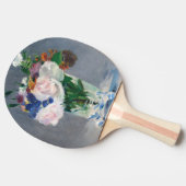 Edouard Manet – 水晶の花瓶の花 卓球ラケット (横)