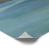 Edouard Manet – 海の景色、穏やかな天気 ポスター (角)