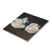 Edouard Manet – 白い牡丹の枝， Secateur タイル (側面)