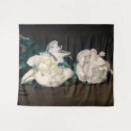 Edouard Manet – 白い牡丹の枝， Secateur タペストリー