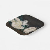 Edouard Manet – 白い牡丹の枝, Secateur ペーパープレート (傾斜あり)