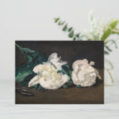 Edouard Manet – 白い牡丹の枝， Secateur 招待状 (スタンド正面)