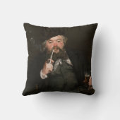 Edouard Manet - A Good Glass of Beer / Le bon bock クッション (裏面)