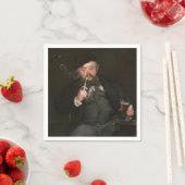 Edouard Manet - A Good Glass of Beer / Le bon bock スタンダードカクテルナプキン (インサイチュ)