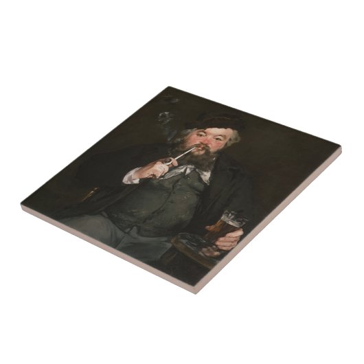 Edouard Manet - A Good Glass of Beer / Le bon bock タイル (側面)