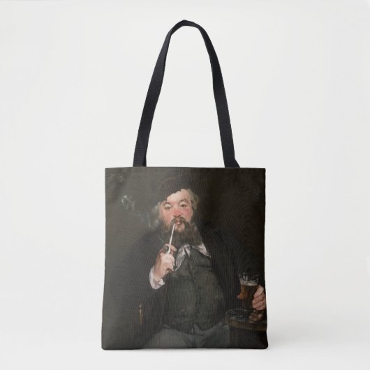 Edouard Manet - A Good Glass of Beer / Le bon bock トートバッグ (正面)