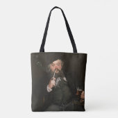 Edouard Manet - A Good Glass of Beer / Le bon bock トートバッグ (裏面)