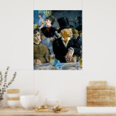 Edouard Manet - At the Cafe ポスター (キッチン)