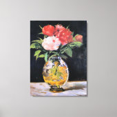 Edouard Manet - Bouquet of Flowers, キャンバスプリント (正面)