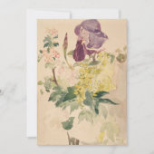 Edouard Manet - Flower Piece with Iris, Laburnum, 招待状 (正面)