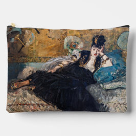 Edouard Manet - Lady with Fans アクセサリーポーチ