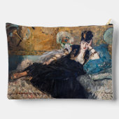 Edouard Manet - Lady with Fans アクセサリーポーチ (裏面)
