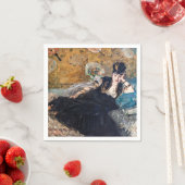 Edouard Manet - Lady with Fans スタンダードカクテルナプキン (インサイチュ)