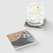 Edouard Manet - Lady with Fans ストーンコースター (横)