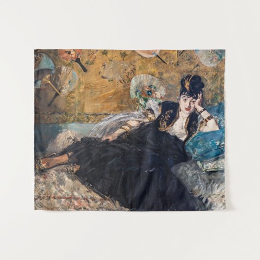 Edouard Manet - Lady with Fans タペストリー (正面(横))