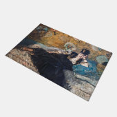 Edouard Manet - Lady with Fans ドアマット (アングル)
