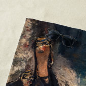 Edouard Manet - Lady with Fans ビーチタオル (インサイチュ)