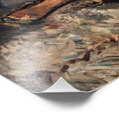 Edouard Manet - Lady with Fans フォトプリント (角)