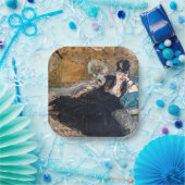 Edouard Manet - Lady with Fans ペーパープレート (パーティー)