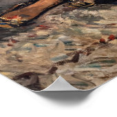 Edouard Manet - Lady with Fans ポスター (角)