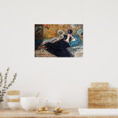 Edouard Manet - Lady with Fans ポスター (キッチン)