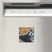 Edouard Manet - Lady with Fans マグネット (インサイチュ (食洗機))