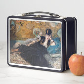Edouard Manet - Lady with Fans メタルランチボックス (インサイチュ)