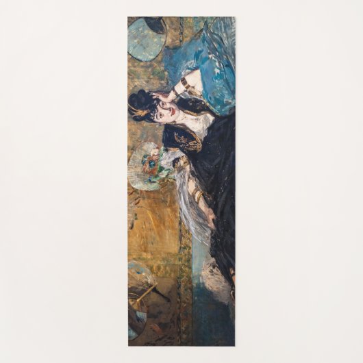 Edouard Manet - Lady with Fans ヨガマット (正面)