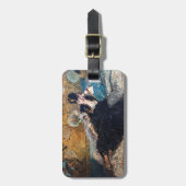 Edouard Manet - Lady with Fans ラゲッジタグ (正面縦)