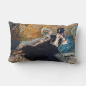 Edouard Manet - Lady with Fans ランバークッション (裏面)
