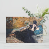 Edouard Manet - Lady with Fans 招待状 (スタンド正面)