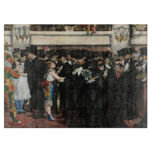 Edouard Manet - Masked Ball at the Opera カッティングボード (正面)