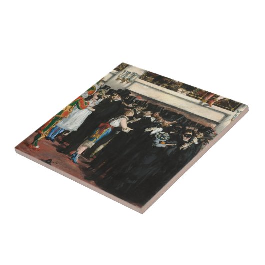 Edouard Manet - Masked Ball at the Opera タイル (側面)