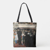 Edouard Manet - Masked Ball at the Opera トートバッグ (裏面)