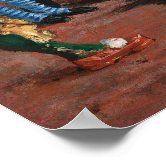 Edouard Manet - Masked Ball at the Opera ポスター (角)