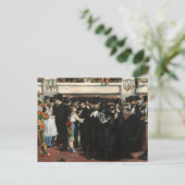 Edouard Manet - Masked Ball at the Opera ポストカード (スタンド正面)