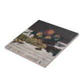 Edouard Manet - Still Life, Fruits on a Table タイル (側面)