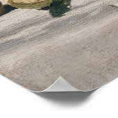 Edouard Manet - Still Life, Fruits on a Table ポスター (角)