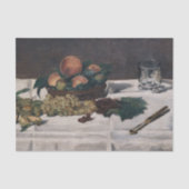 Edouard Manet - Still Life, Fruits on a Table 薄葉紙 (正面)